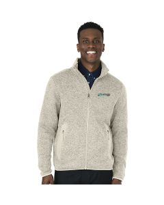 Charles River - Men's Heathered Fleece Jacket