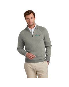 Brooks Brothers - Cotton Stretch 1/4-Zip Sweater