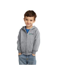  Port & Company - Toddler Core Fleece Full-Zip Hooded Sweatshirt