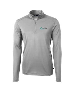 Cutter & Buck - Mens Virtue Eco Pique Recycled Quarter-Zip Pullover